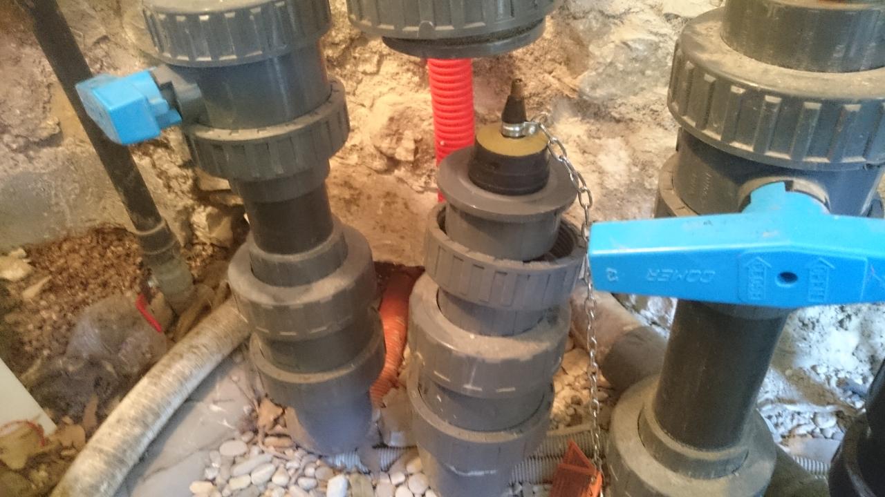 mise en pression canalisations piscine orgon